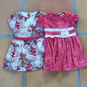 Girls size 2t holiday dreeses